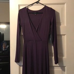 Lulus purple maxi dress